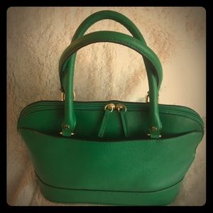Host Pick! Adorable 2 handle Green Satchel
